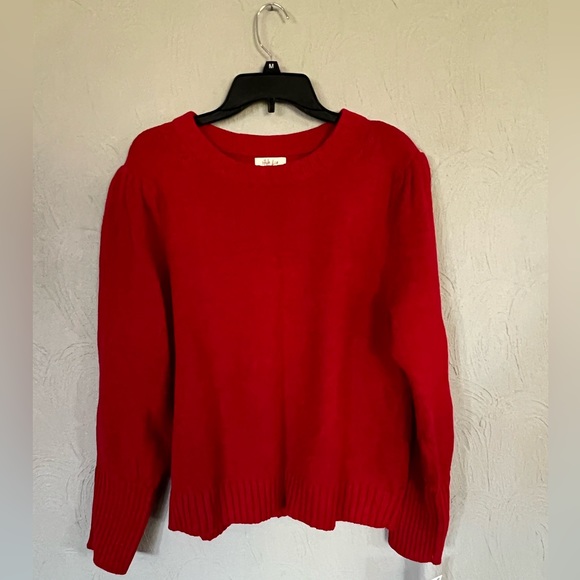 Style & Co Women's Lovely Red Sweater - Picture 2 of 8